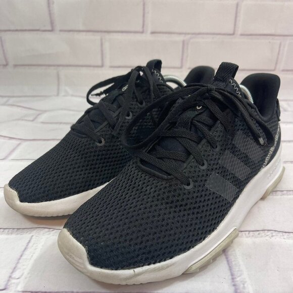 Adidas Cloudfoam Racer TR Core Black Trail Runner gym walking Shoes - Picture 6 of 11